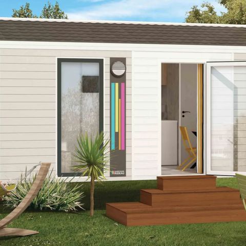 MOBILHOME 2 personnes - Mobil-home Confort 20m² - 1 chambre + terrasse intégrée