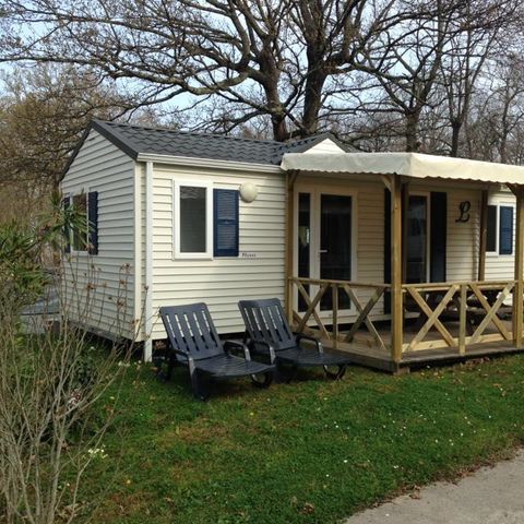 MOBILE HOME 5 people - Comfort mobile home 32m² - 2 bedrooms + TV + covered terrace