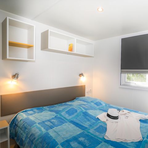 MOBILE HOME 6 people - Mobile home Flower Premium 32m² - 3 bedrooms + dishwasher + TV + terrace