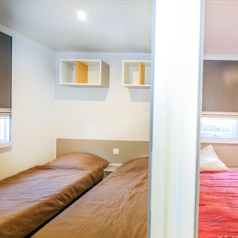 MOBILE HOME 6 people - Mobile home Flower Premium 32m² - 3 bedrooms + dishwasher + TV + terrace