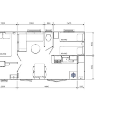 MOBILHOME 4 personas - Mobil Home Evo 29 ( año 2022)