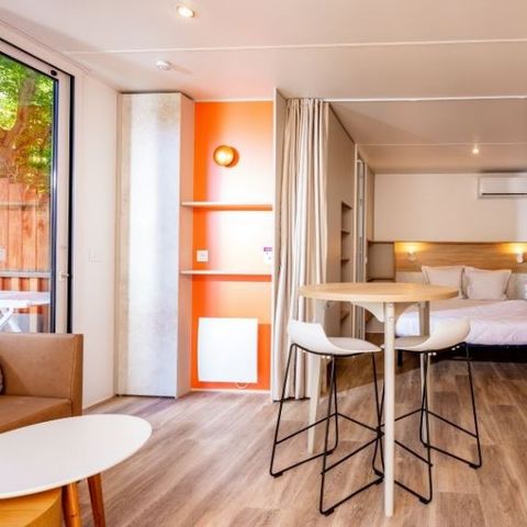 MOBILHOME 9 personnes - PREMIUM SPA TRIBU GORGES D'HERIC