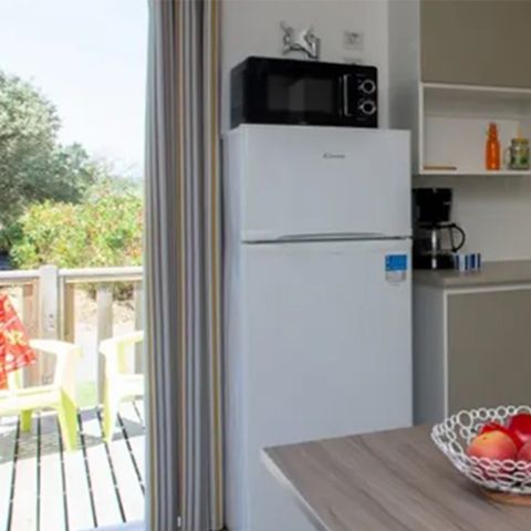 MOBILHOME 6 personnes - Mobil home Aups - 28m² - 3 chambres + TV + A/C