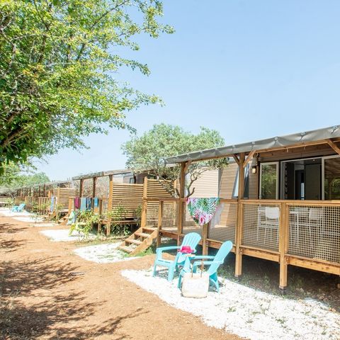 MOBILE HOME 6 people - Mobile home Verdon - 33 m² - 3 bedrooms + TV + A/C