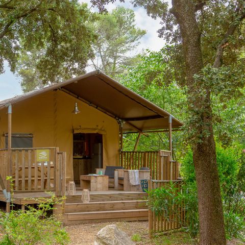 Safaritent 5 personen - LODGE SAFARI 5p 2ch ****