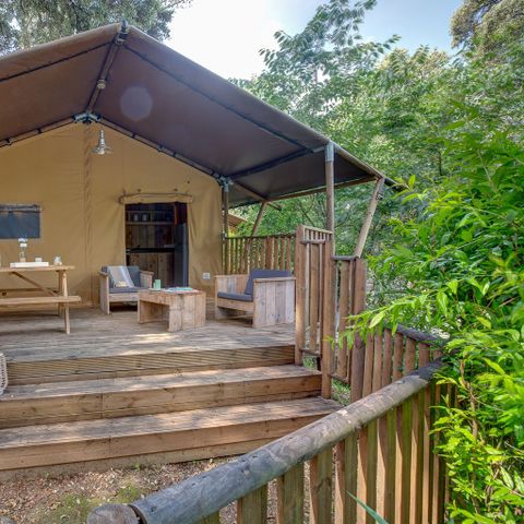 Safaritent 5 personen - LODGE SAFARI 5p 2ch ****