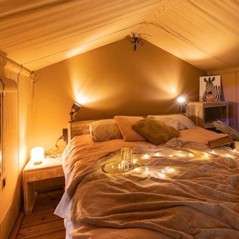 SAFARIZELT 2 Personen - Mini Lodge auf Stelzen