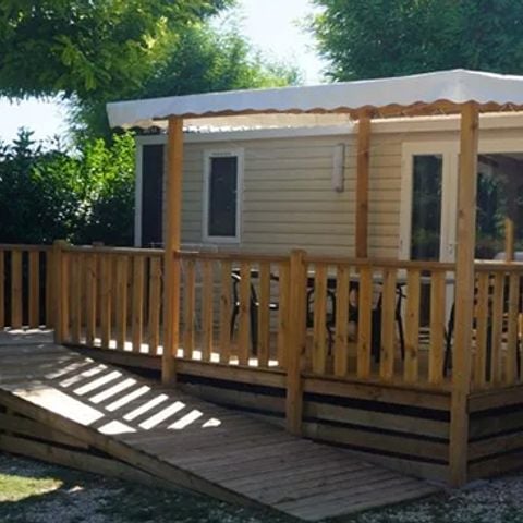 MOBILHOME 4 personnes - Cottage PMR adapté pour personnes à mobilité réduite - 30m² - 2 chambres