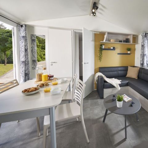 Stacaravan 6 personen - Premium 3 slaapkamers 6 personen