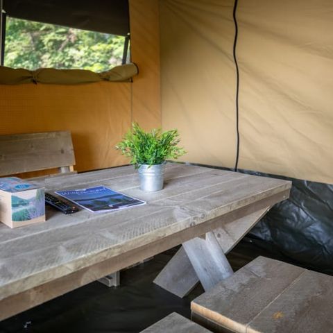 Bungalowtent 6 personen - Bungalowtent Glamping Tournesol 4+2