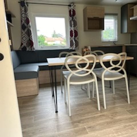 MOBILHOME 6 personnes - 3 CHAMBRES AVEC TERRASSE