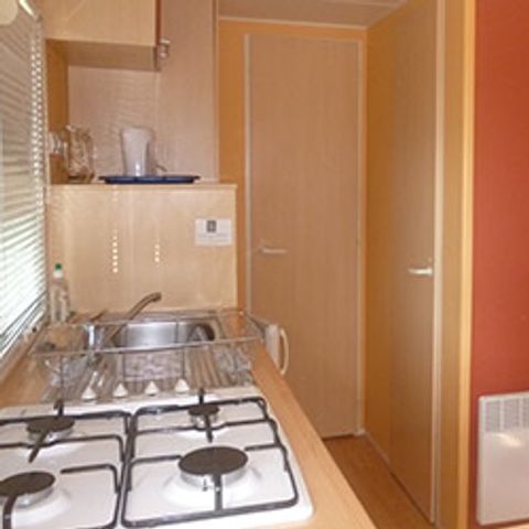 STACARAVAN 4 personen - Comfort 2 slaapkamers 27m²