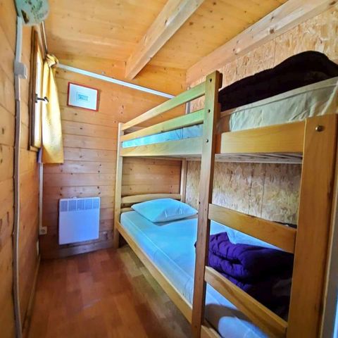 CHALET 4 people - CHALET 24 m² with sanitary facilities