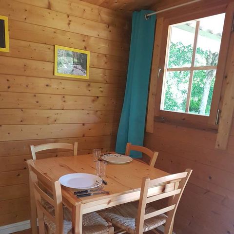 CHALET 4 people - CHALET 24 m² with sanitary facilities