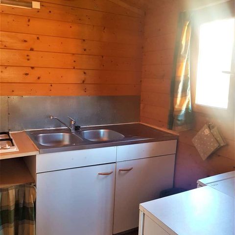 CHALET 4 personen - CHALET 24 m² met sanitair