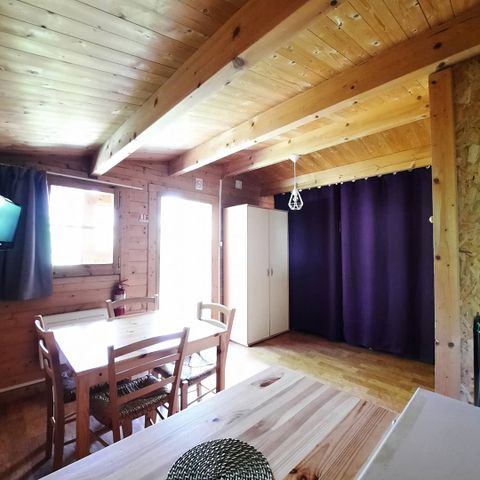 CHALET 4 people - CHALET 24 m² with sanitary facilities