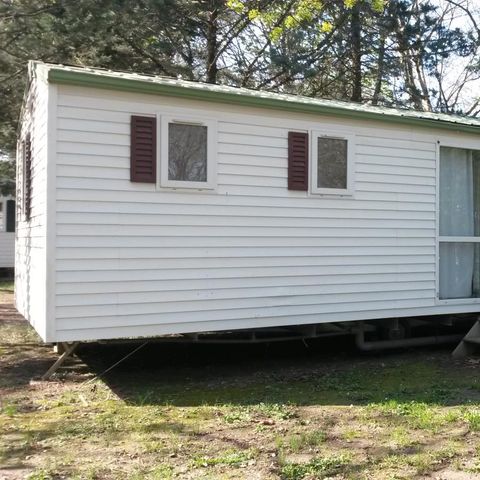 MOBILHEIM 4 Personen - Peronelle - ohne WC (2 Zimmer mit Klimaanlage optional vor Ort zu zahlen)