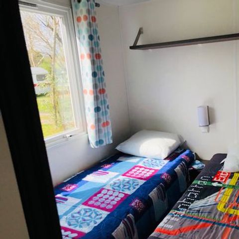 Stacaravan 8 personen - DOLCE VITA (3 kamers met optionele airconditioning, ter plaatse te betalen)