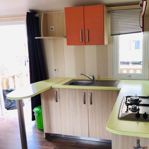 Stacaravan 4 personen - VENUS (2 kamers met optionele airconditioning, ter plaatse te betalen)