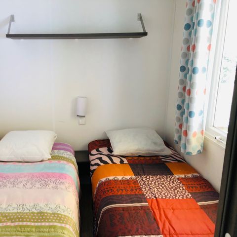 MOBILE HOME 6 people - LOFT (3 bedrooms with optional air conditioning, payable on site)4/6pax