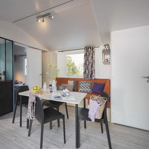 MOBILHOME 5 personnes - Super Riviera Mobil-home 28m² - Vue sur la vallée ou proche de la piscine selon dispo (D)