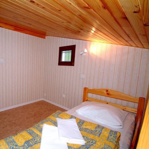 Chalet 6 personen - Maison-Chalet 45m² - Alle comfort - TV (juli en augustus: vrijdag)