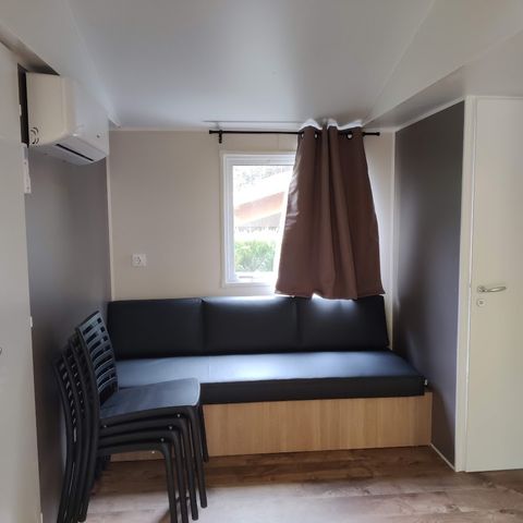 MOBILHOME 5 personnes - Mobil Home 2 chambres 4/5 pers. Terrasse semi-couverte Clim