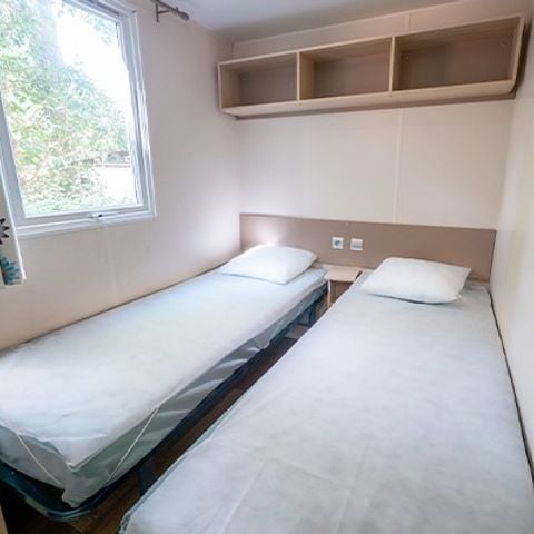 STACARAVAN 6 personen - Stacaravan | Klassiek | 3 Slaapkamers | 6 Pers. | Verhoogd terras