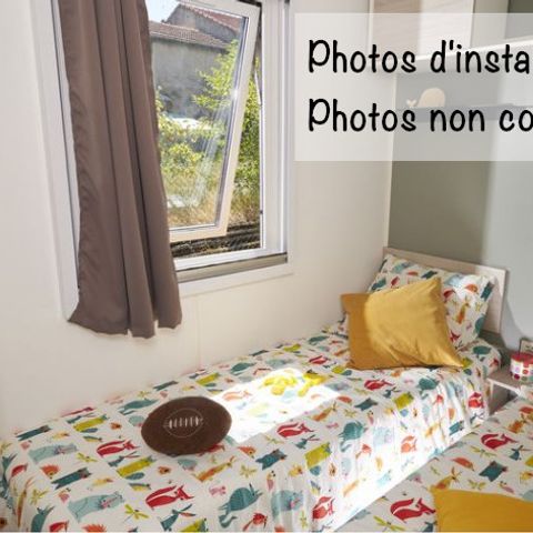 MOBILHOME 6 personnes - Espace Premium 33m² BDL Clim TV