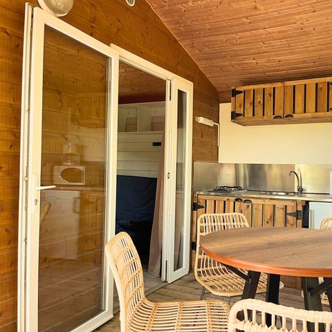 CHALET 4 persone - Cabina Eco 2/4 Pers. 10m² + 6m².