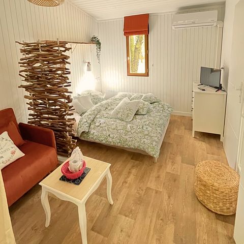 CHALET 2 people - Prestige 1 bed 2/3 pers 13m²+ 8m²