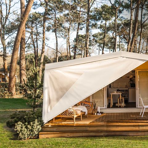 Bungalowtent 4 personen - COCO PARADIS 15 m2 - 2 slaapkamers zaterdag