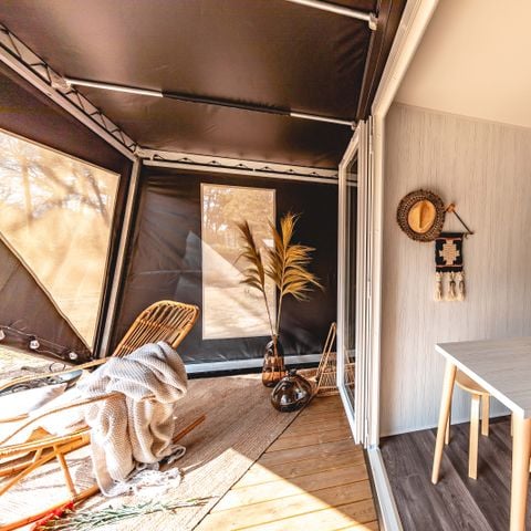 Bungalowtent 4 personen - COCO PARADIS 15 m2 - 2 slaapkamers zaterdag