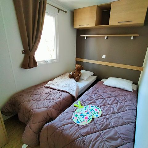 MOBILHOME 6 personas - Cabaña familiar - comodidad con aire acondicionado