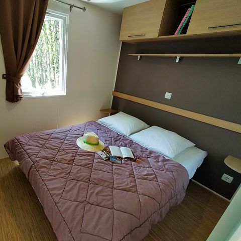 MOBILHOME 6 personas - Cabaña familiar - comodidad con aire acondicionado