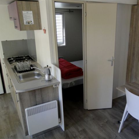 MOBILHOME 5 personnes - Mobil-home confort climatisé 2 chambres