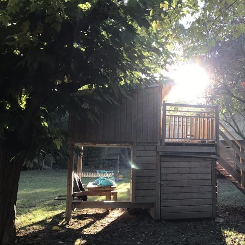 CHALET 2 personnes - Cabane Etoilée - avec WC et lave-mains - micro cuisine sans eau - sans douche