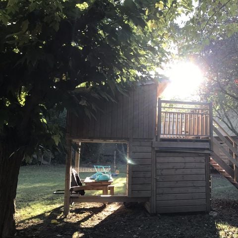 Chalet 2 Personen - Sternhütte - mit WC und Handwaschbecken - Mikroküche ohne Wasser - ohne Dusche