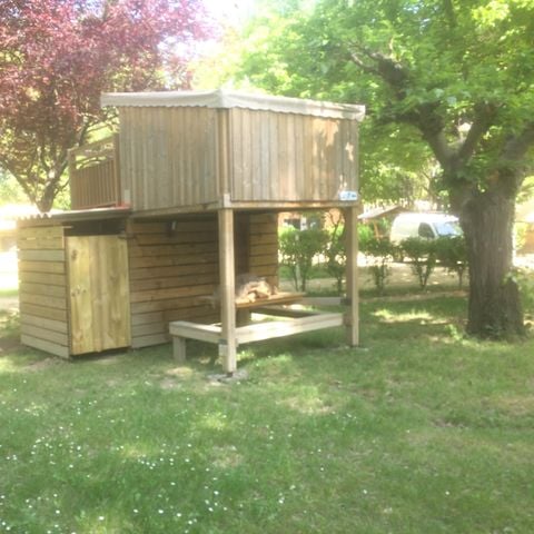 Chalet 2 Personen - Sternhütte - mit WC und Handwaschbecken - Mikroküche ohne Wasser - ohne Dusche