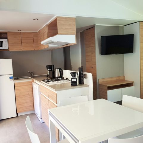 MOBILHOME 6 personas - Espace Prestige+ Confort Jacuzzi - Aire acondicionado TV