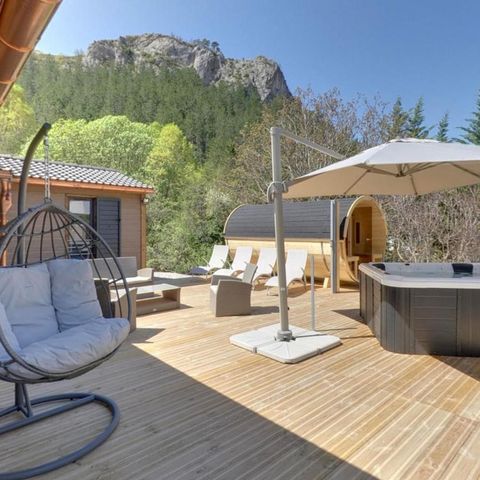 CHALET 6 Personen - Chalet Prestige 75m² - Jacuzzi - 2 Badezimmer