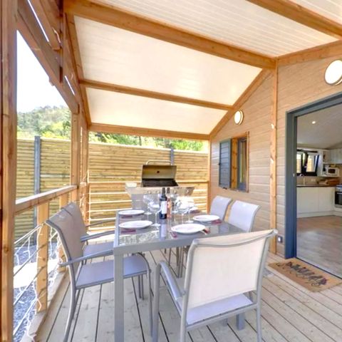 CHALET 6 personnes - Chalet Exception SPA - 3 chambres dont 2 chambres parentales - draps, serviettes et plancha