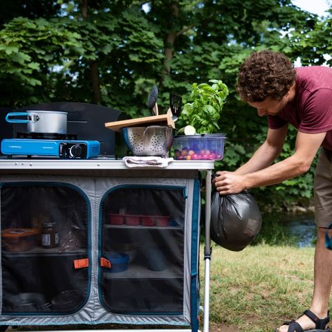 Tent 4 personen - Klaar om te kamperen (zonder sanitair)