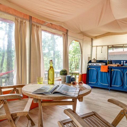 CANVAS BUNGALOW 5 people - Sarlat tent without sanitary facilities