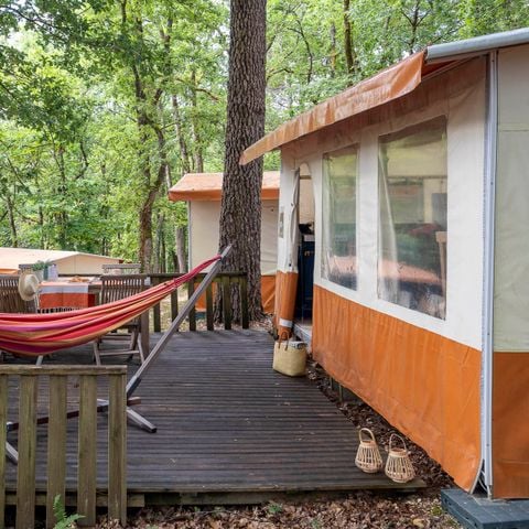 BUNGALOW DE LONA 5 personas - Tienda de campaña sin sanitarios en Sarlat