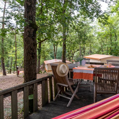 CANVAS BUNGALOW 5 people - Sarlat tent without sanitary facilities