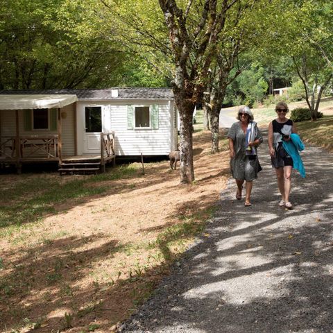 Stacaravan 7 personen - 2 kamers Familiekavel met airconditioning