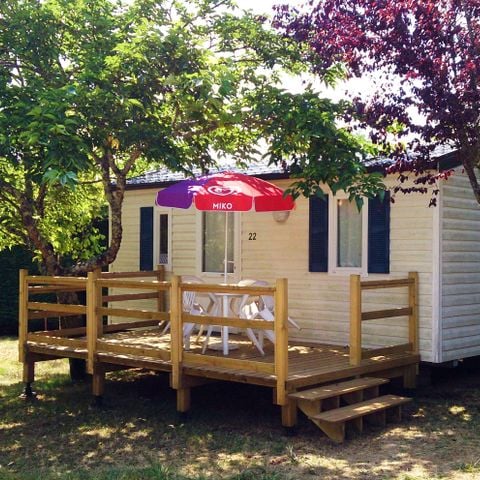 MOBILHOME 4 personas - Lot et Garonne climatizado