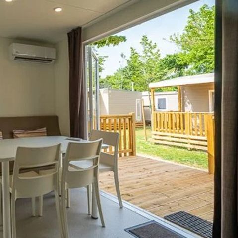 MOBILHOME 6 personnes - Mobil-home | Comfort | 3 Ch. | 6 Pers. | Terrasse surélevée | Clim.