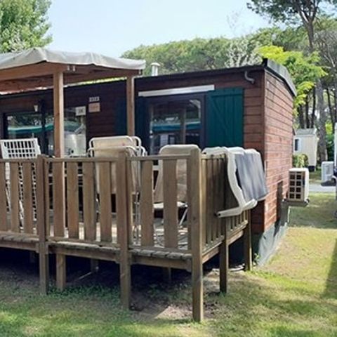 MOBILHOME 6 personnes - Mobil-home | Comfort | 3 Ch. | 6 Pers. | Terrasse surélevée | Clim.